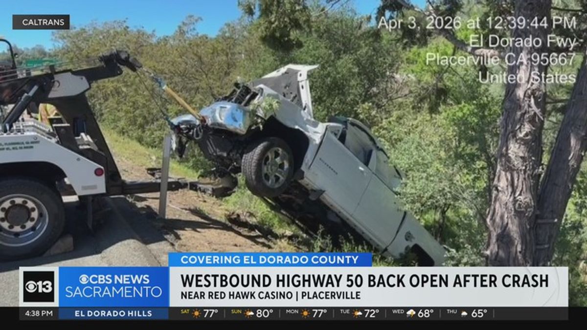 2 people airlifted to hospital after crash on El Dorado County highway ...