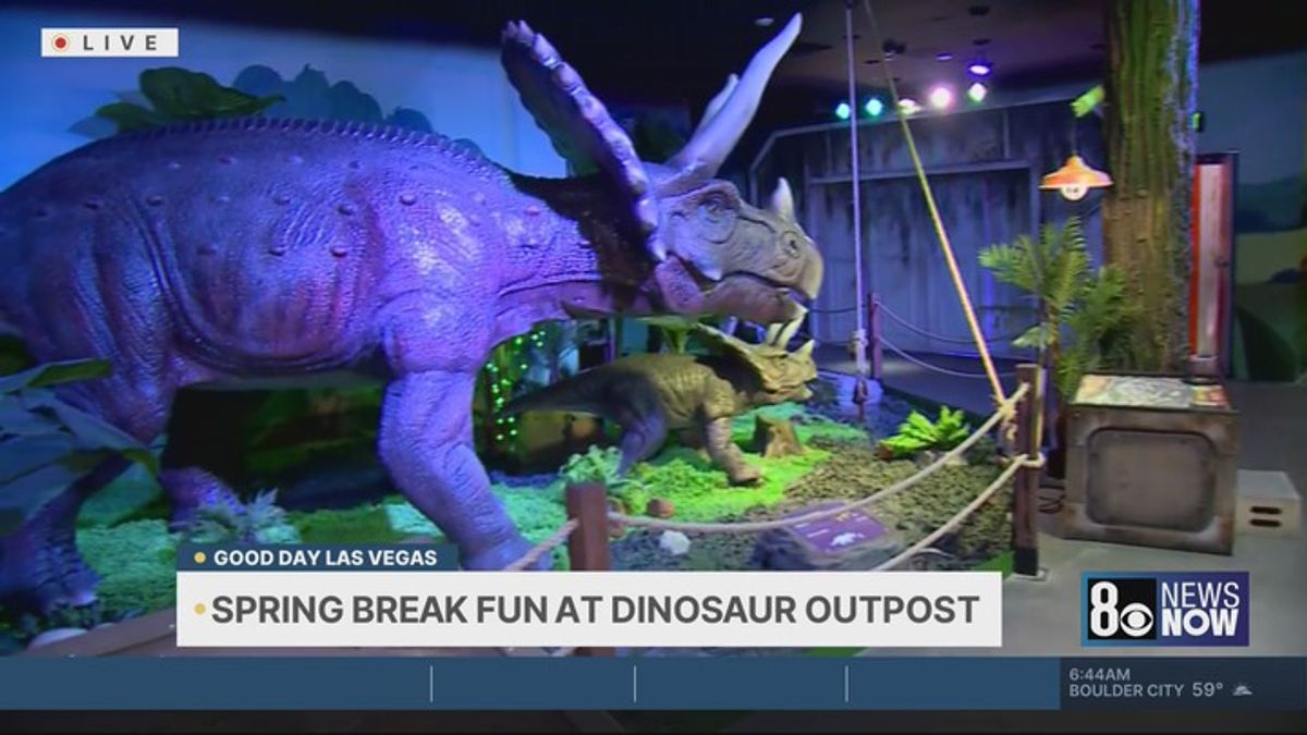 Have a Jurassic Spring Break at Dinosaur Outpost in Las Vegas ...