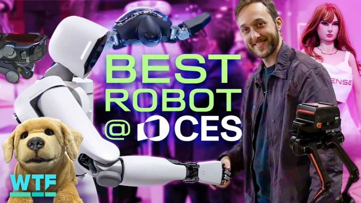 Best Robots at CES: Softer, Smarter, Wetter, Wilder | Haystack News