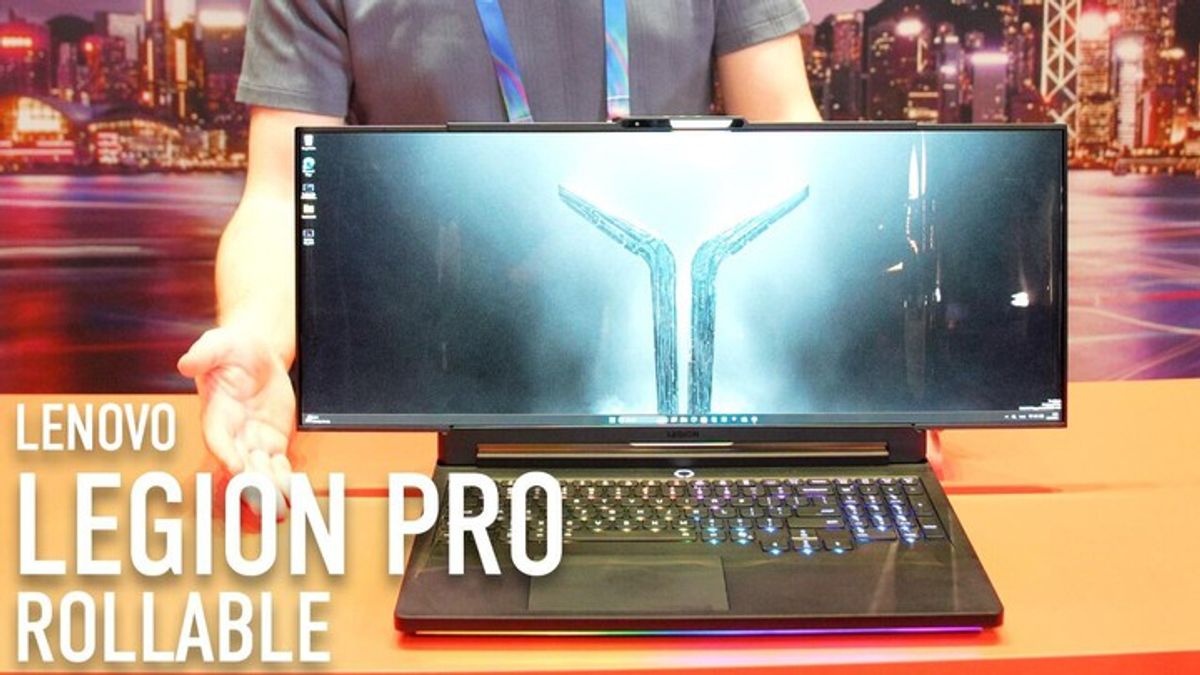 Lenovo's Legion Pro Rollable: A Gaming Laptop With a Stretching Screen ...