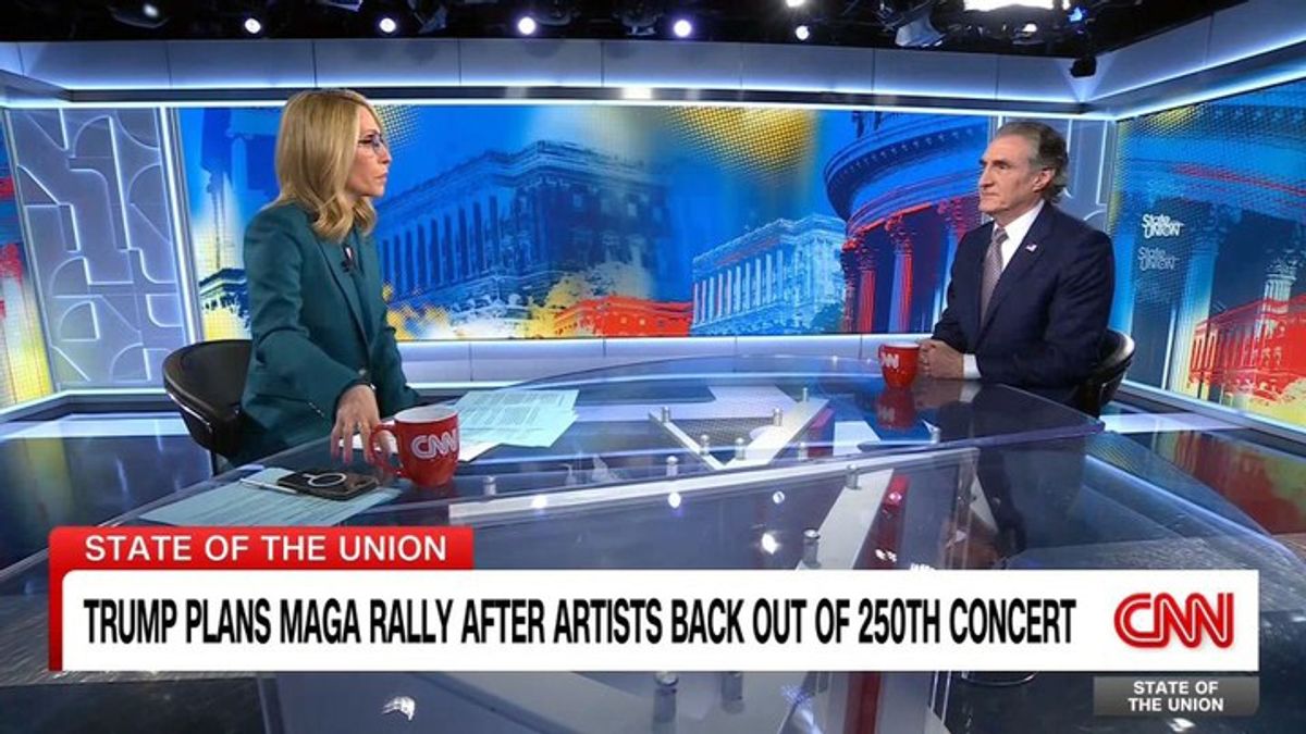 Dana Bash presses Secretary Burgum on disclosing Freedom 250 donors ...