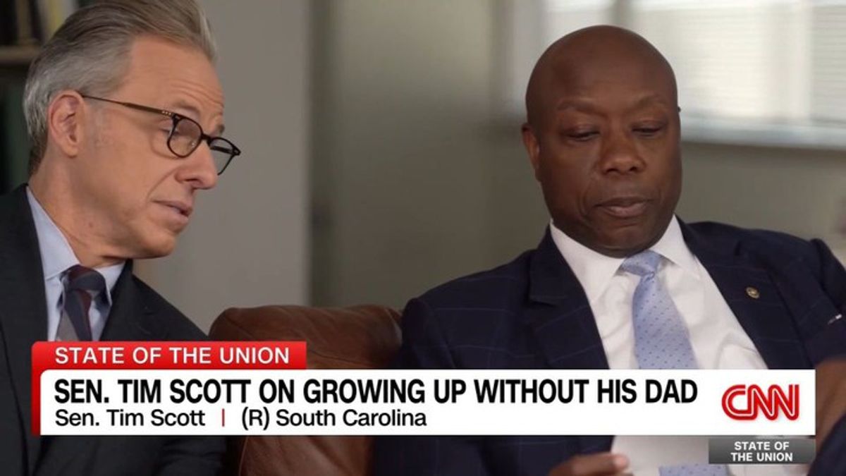Senator Tim Scott: I still saw my absent dad ‘through rose-colored ...
