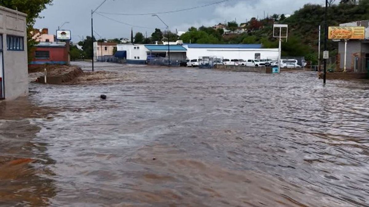 Southwest US floods after two months’ worth of rain falls in just 24 ...