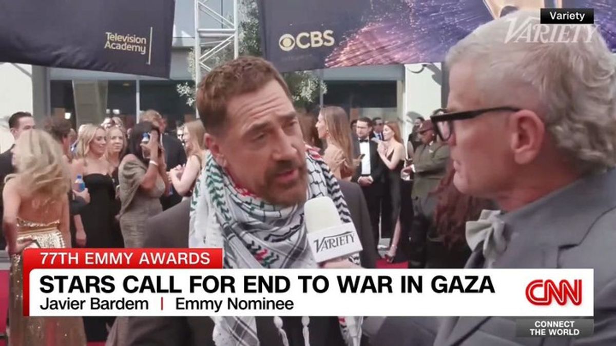 Stars use platform at the Emmys to spotlight Gaza | Haystack News