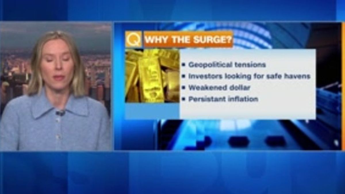 Gold rises to record $5,000 per ounce | Haystack News