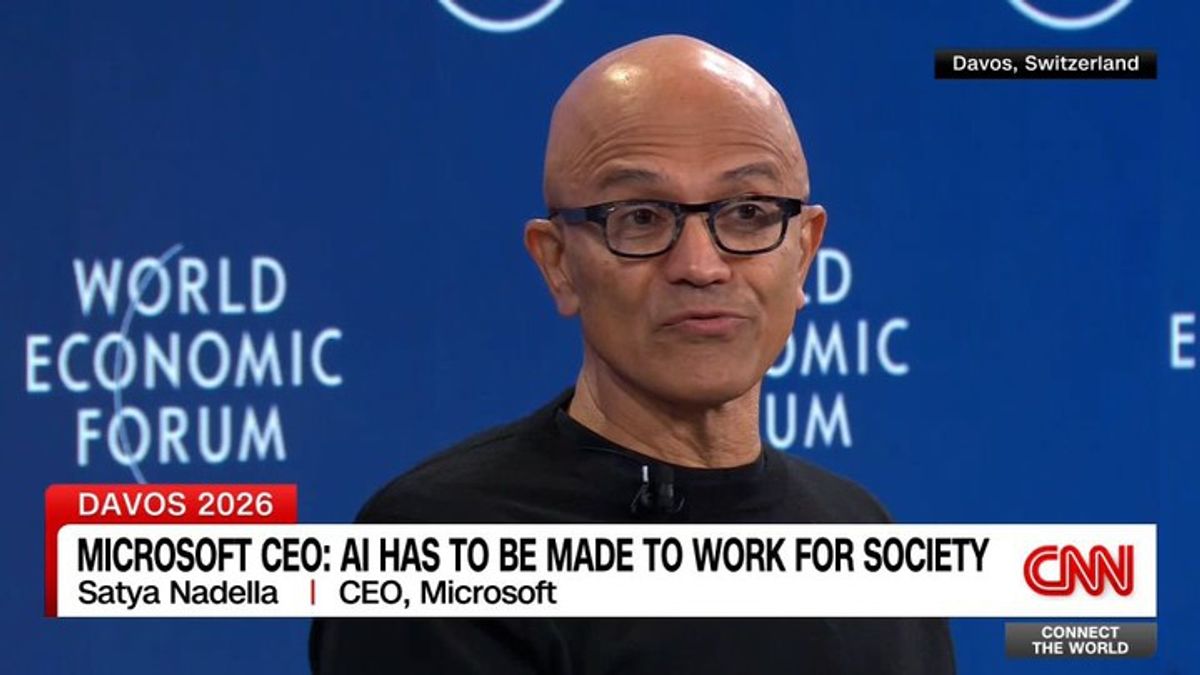Microsoft CEO says AI needs to work for society | Haystack News