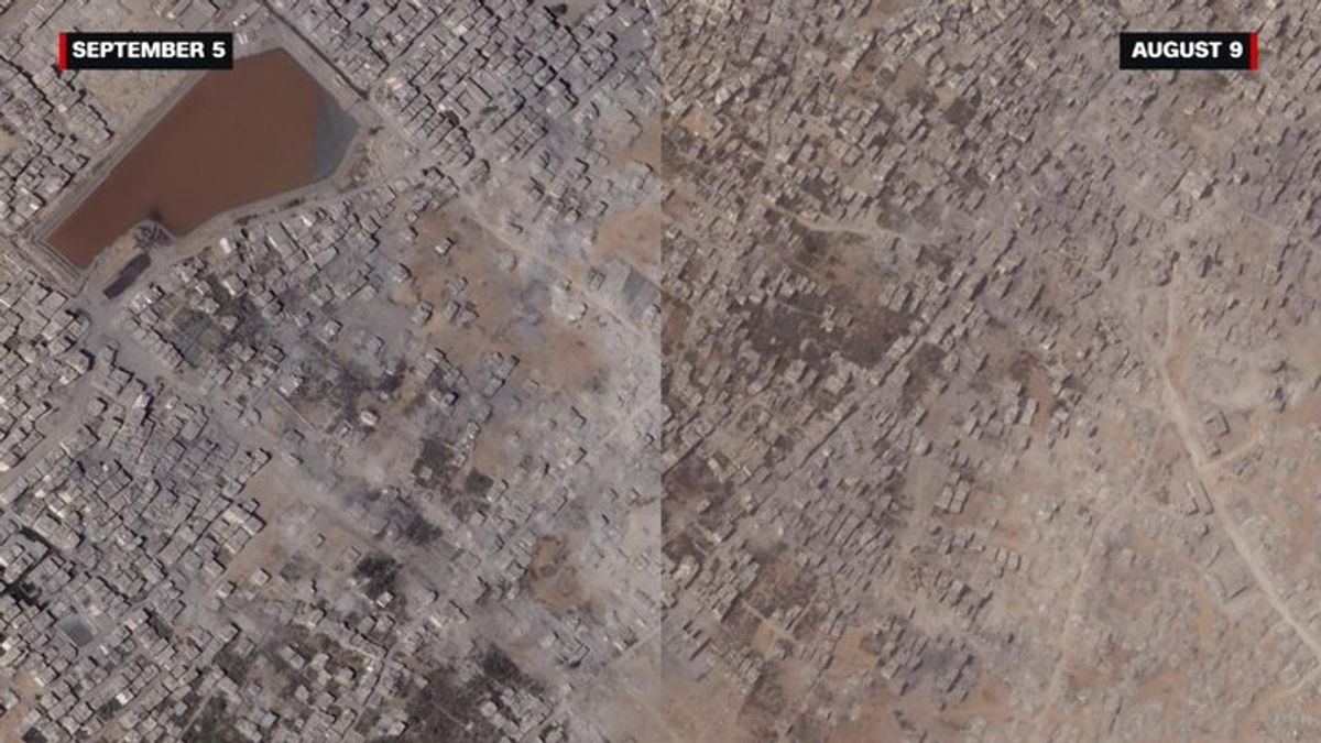 Satellite imagery reveals wide destruction in Gaza City | Haystack News