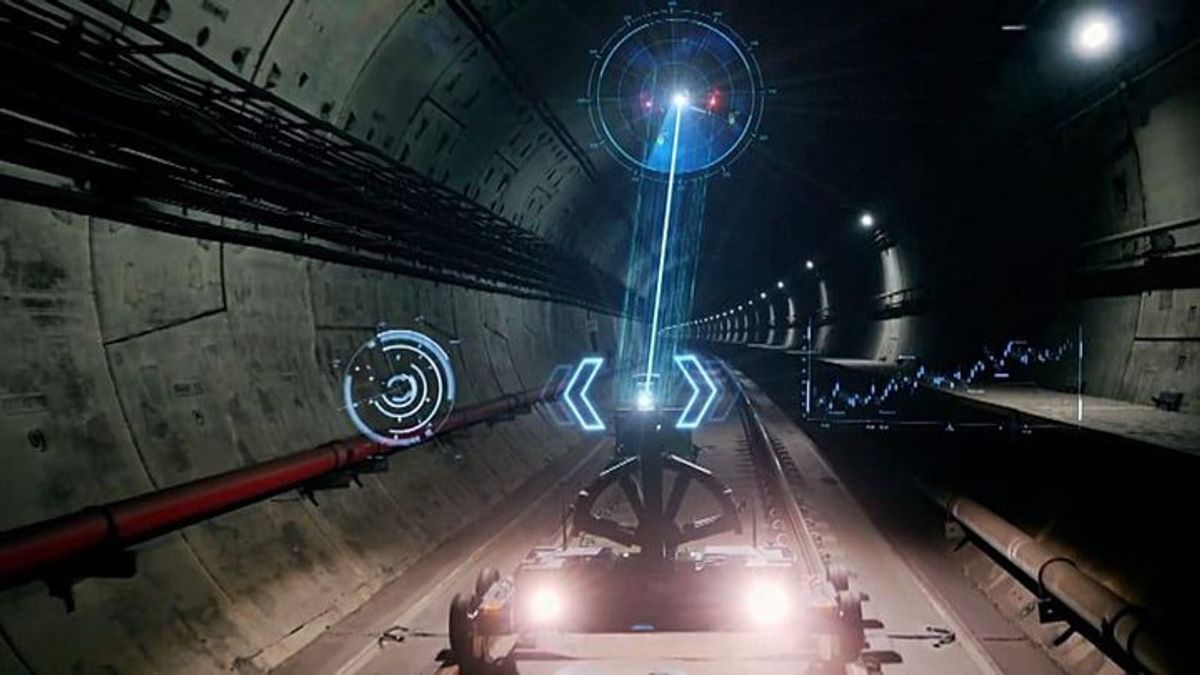 Is this the future of train travel? Robot dogs and drones take over a ...