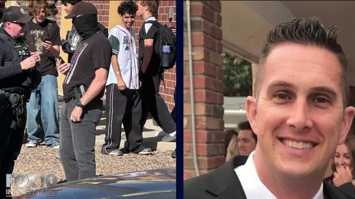Calls for Phoenix cop to be fired after video shows off-duty, masked ...