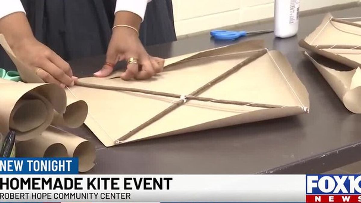 Homemade kite event held at Robert Hope Community Center | Haystack News