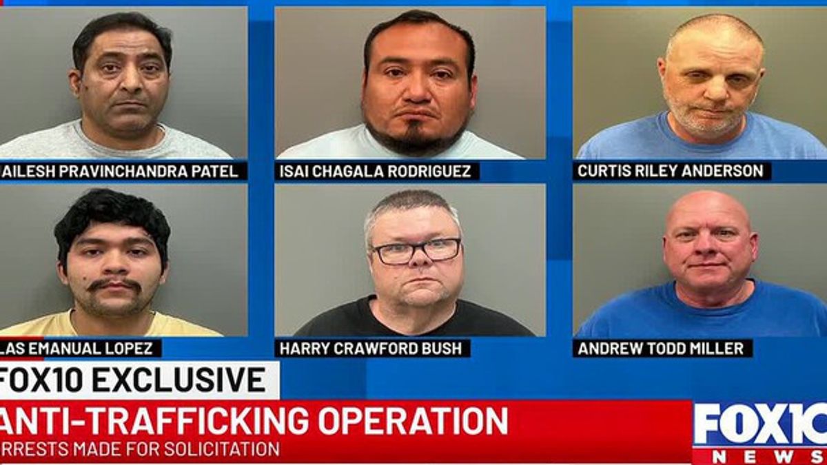 EXCLUSIVE VIDEO: 6 arrested in human trafficking sting in Spanish Fort ...