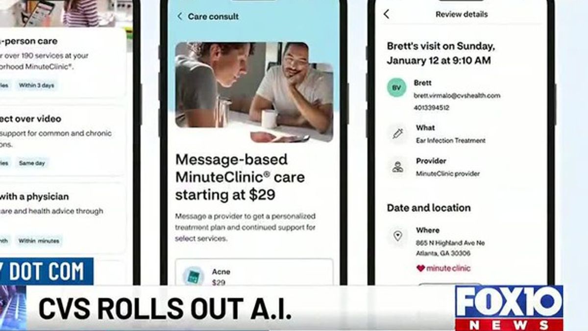 How about: CVS Rolls out AI Health Platform, Minecraft Updates, and New ...