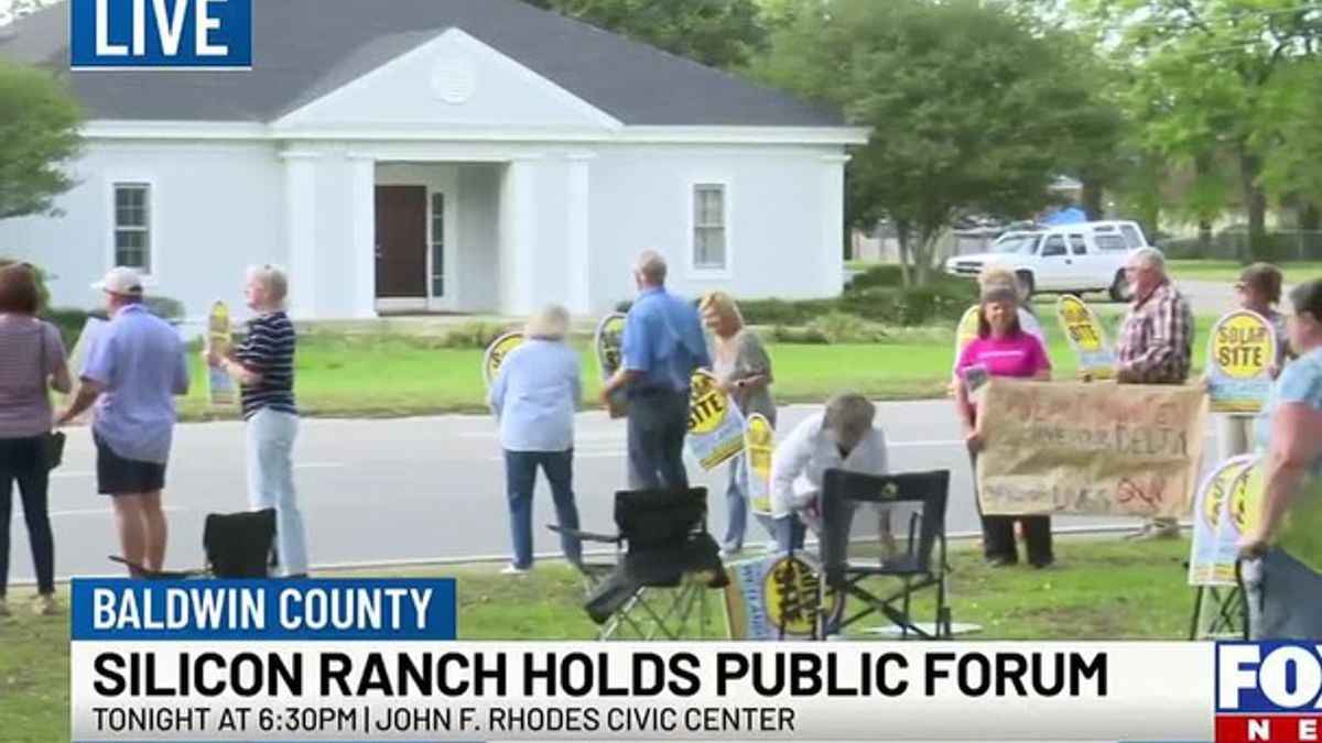 Silicon Ranch to meet with north Baldwin County residents over proposed ...