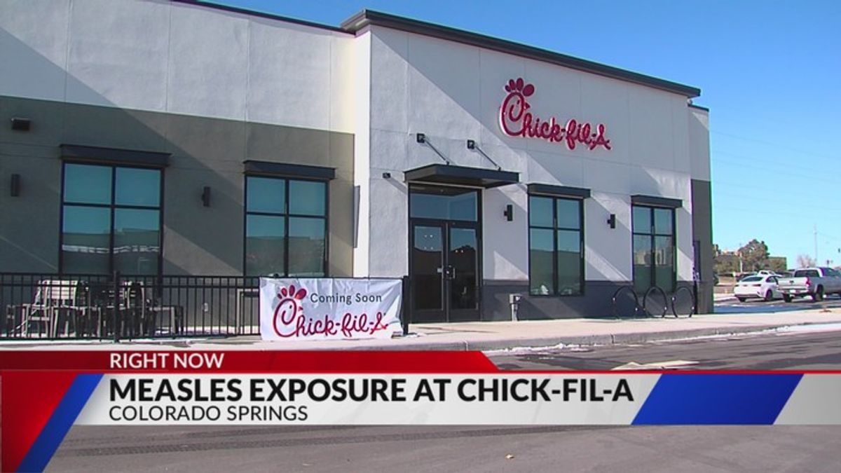 Possible measles exposure at Colorado Springs Chick-fil-A | Haystack News