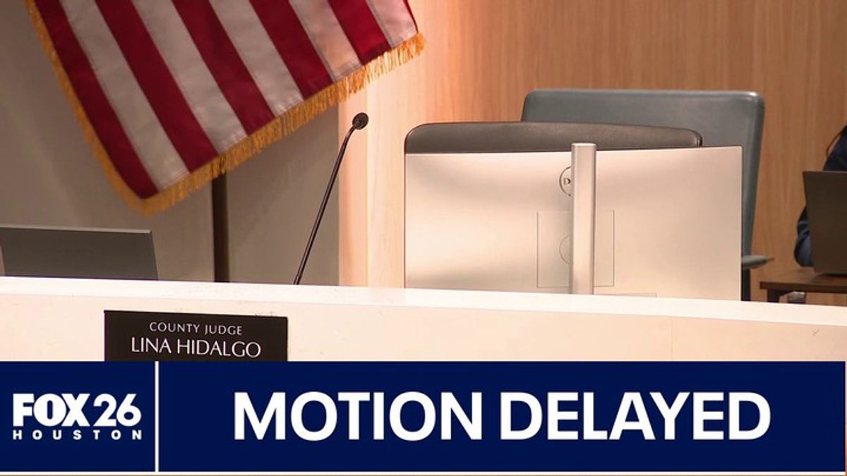 Motion delayed to fire Harris County Judge Lina Hidalgo | Haystack News