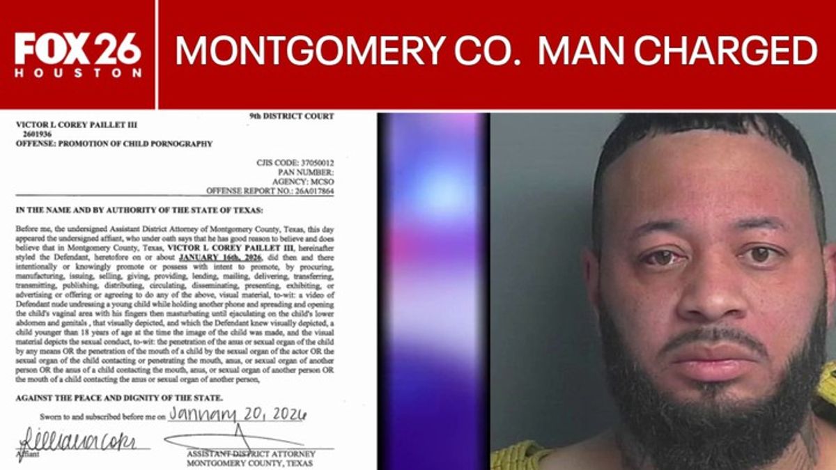 Montgomery County man charged in child assault | Haystack News