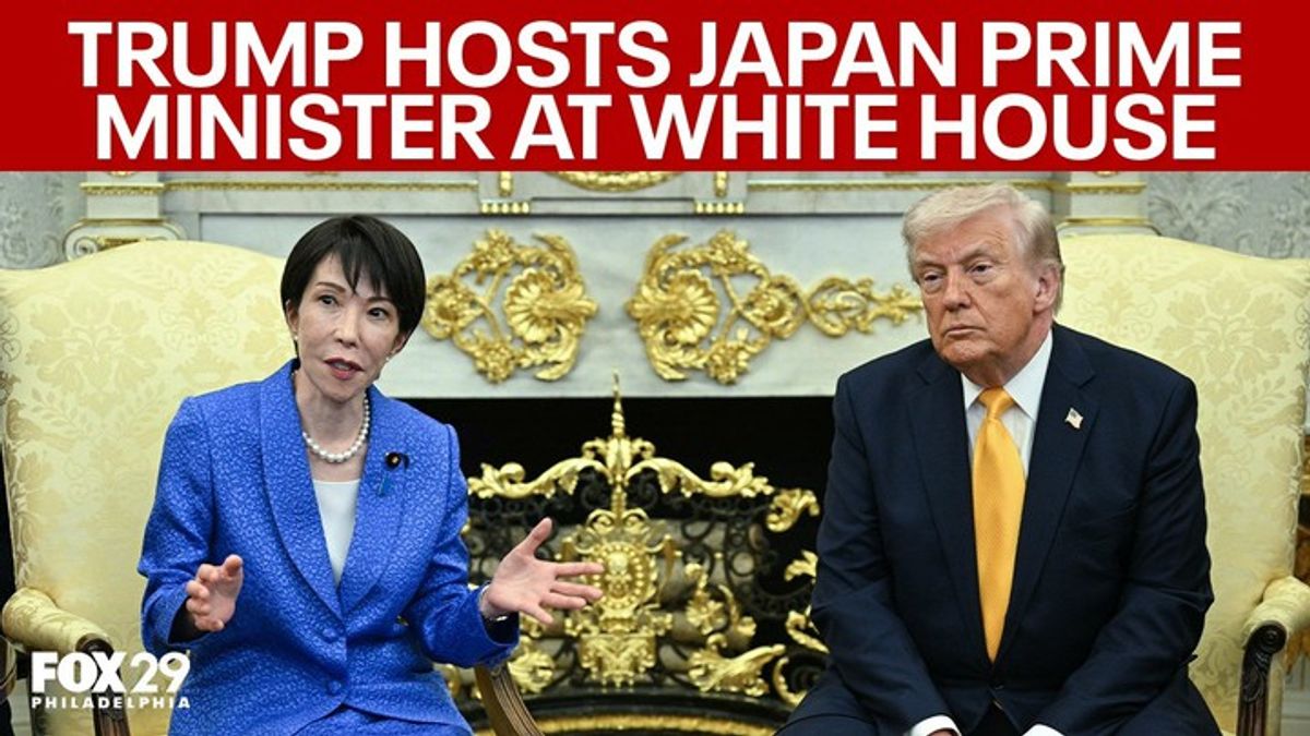Trump hosts Japan PM Sanae Takaichi at White House: Full briefing ...