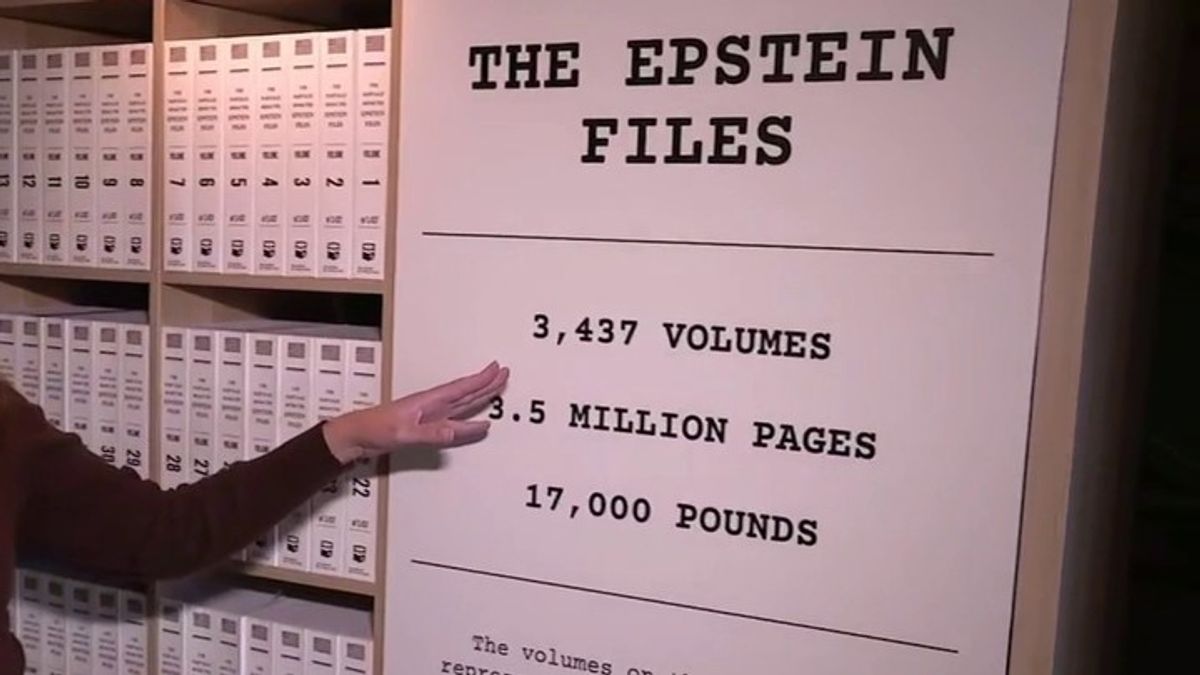 Detroit Epstein files exhibit opens at the Norwood | Haystack News
