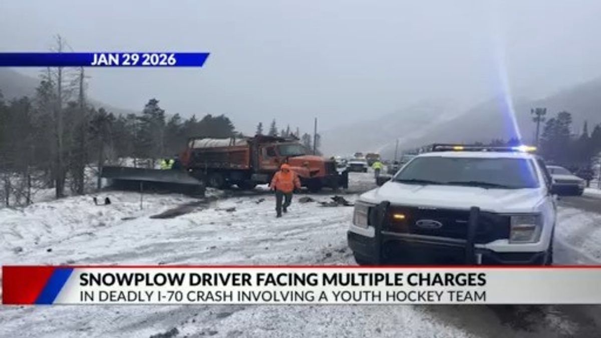 CDOT plow driver charged after deadly crash on I-70 with van carrying ...