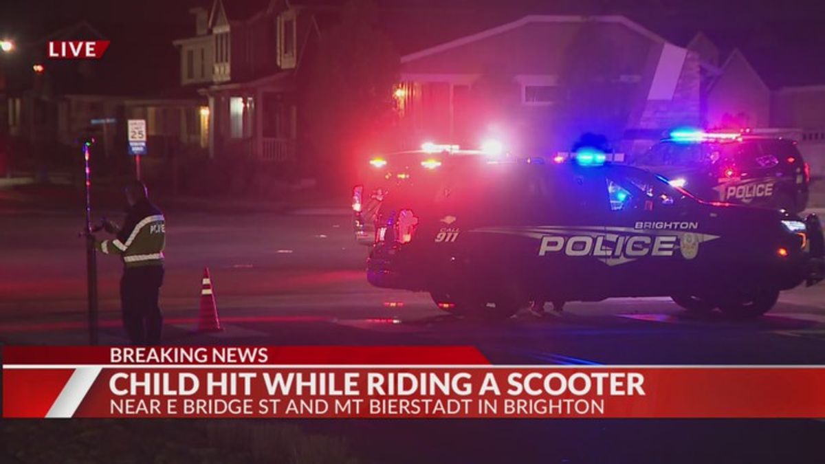 Juvenile taken to hospital after being struck by vehicle while on ...