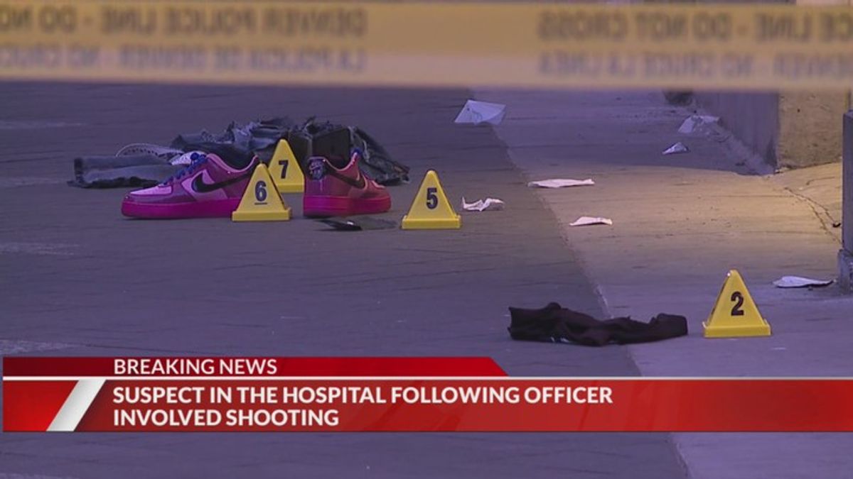 Denver police officers shoot armed suspect in overnight 16th Street ...