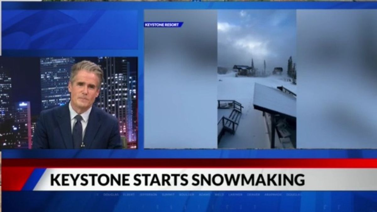 Keystone Resort fires up snow guns for the first time as ski season ...