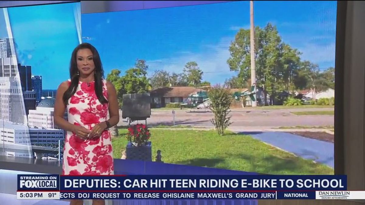 Deltona teen hit by car while biking to school | Haystack News