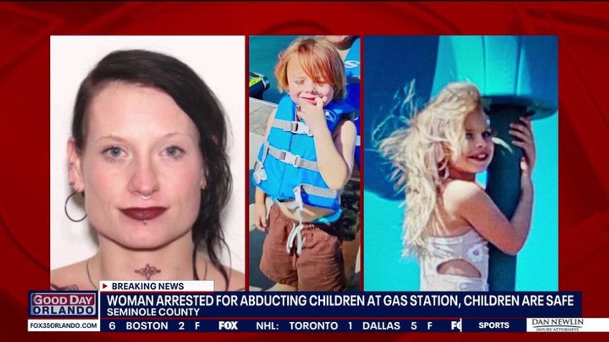 Woman arrested for abducting children at gas station | Haystack News