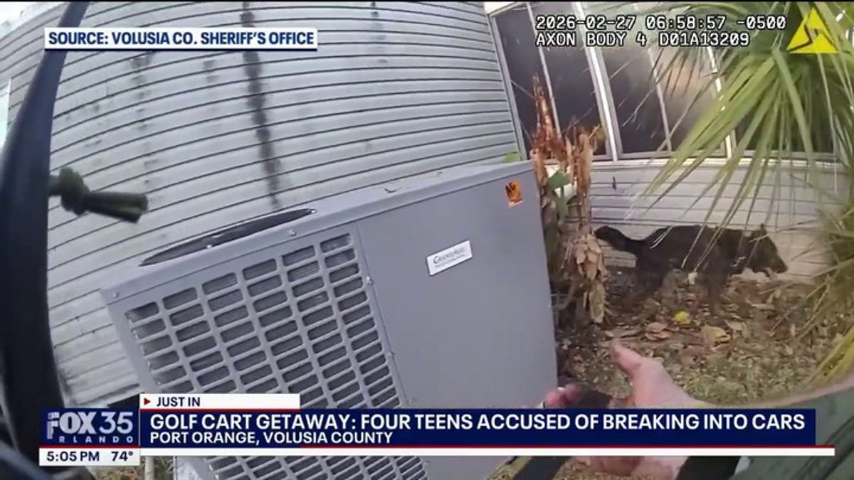 Teens accused of car break-ins crash golf cart during Port Orange chase ...