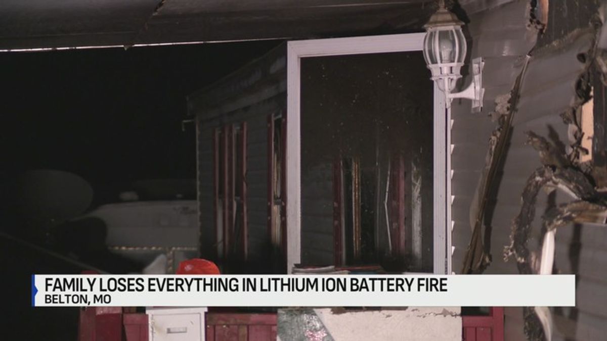 Family loses everything in lithium-ion battery fire | Haystack News