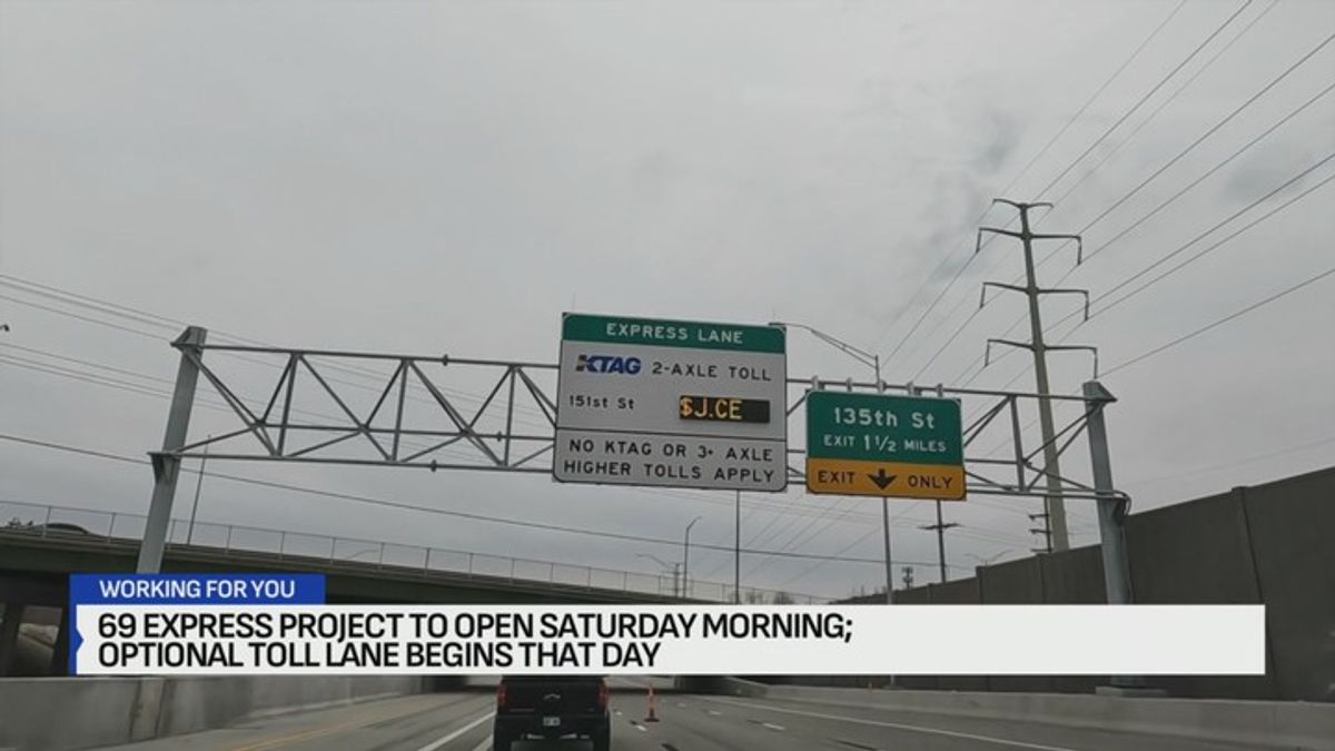 Long-awaited 69 Express project almost finished | Haystack News