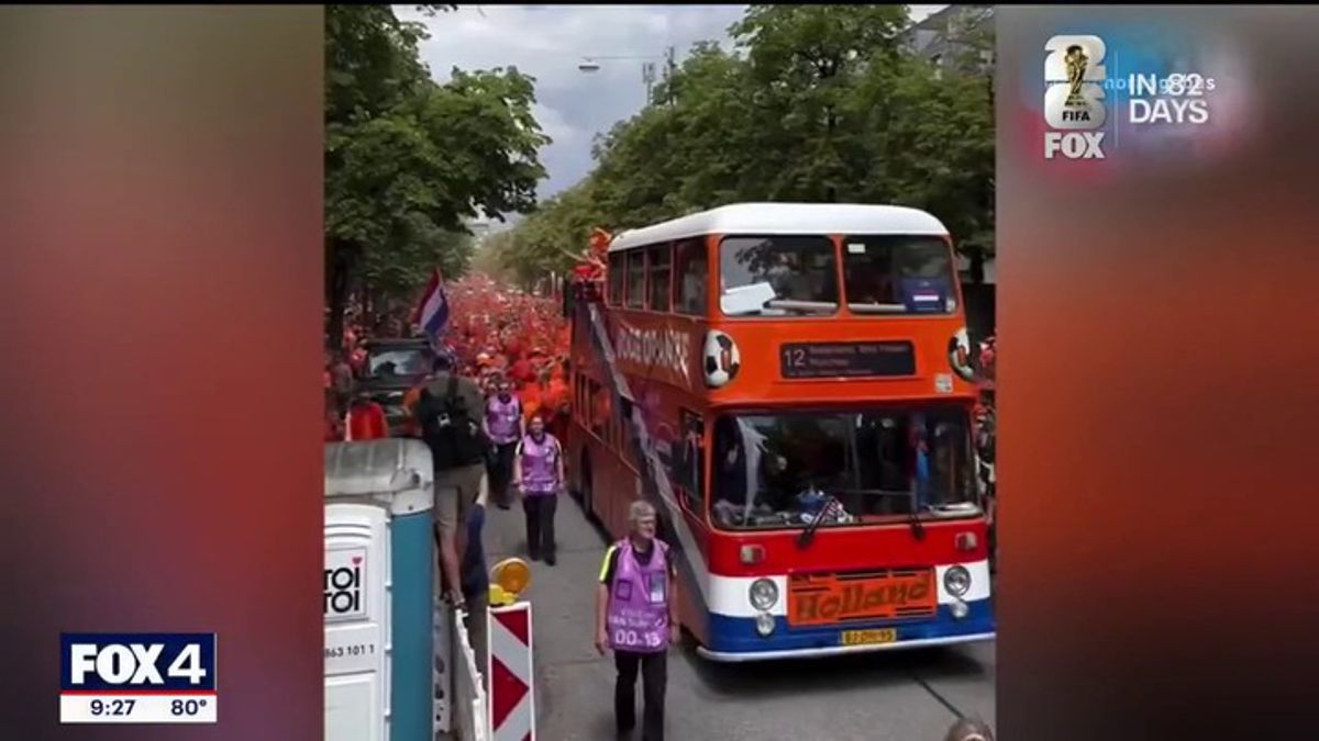 Dutch fans to bring iconic orange bus to Texas Haystack News