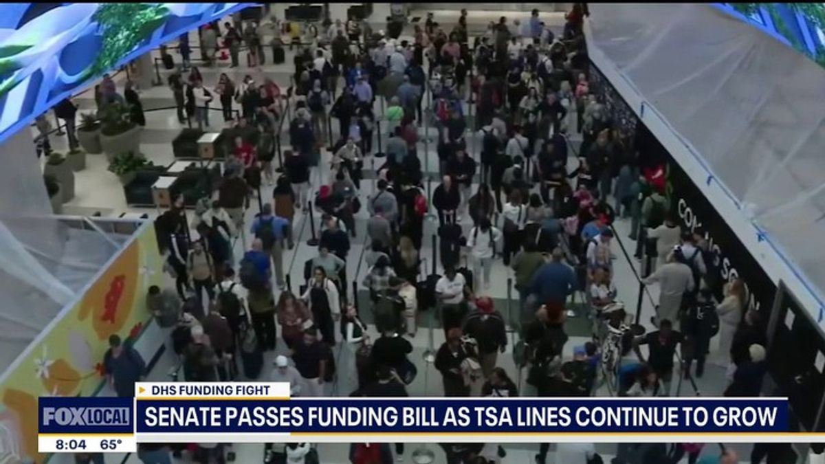 Senate passes funding bill as TSA lines continue to grow | Haystack News