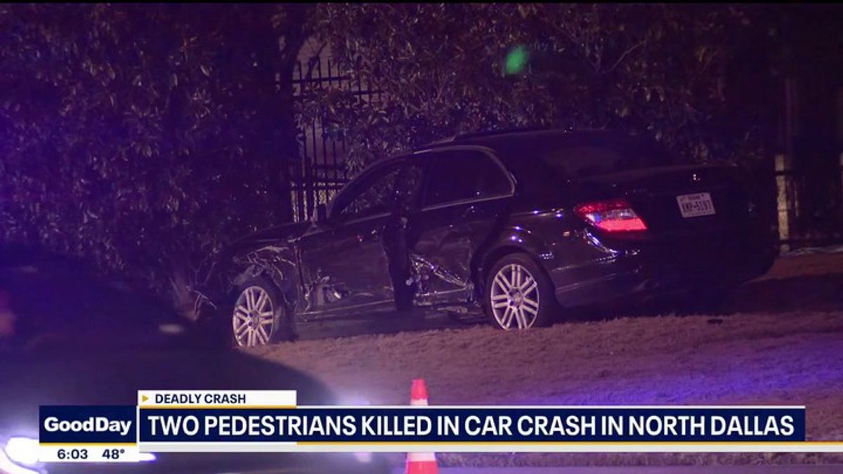 2 pedestrians killed in car crash in North Dallas | Haystack News