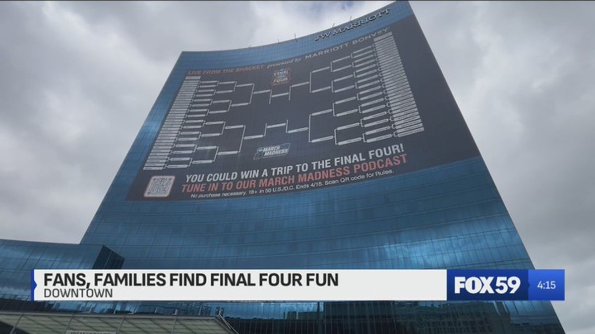 Final Four fun returns to downtown Indy | Haystack News