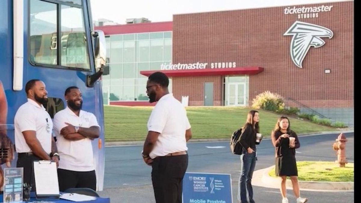 Falcons & Winship offer free prostate screenings at stadium | Haystack News