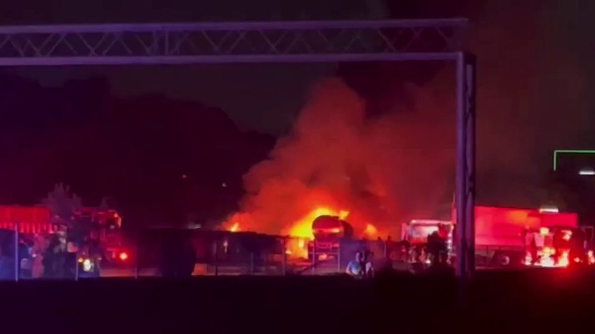One dead after fiery tanker crash on I-85 North | Haystack News