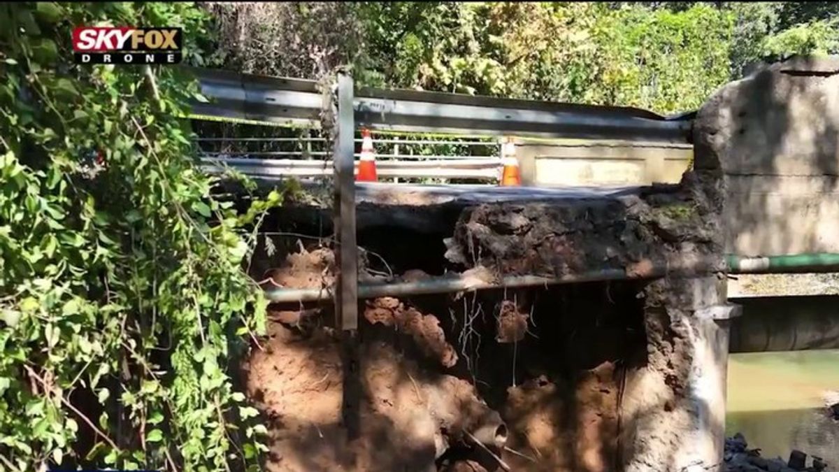 Northwest Atlanta bridge closes after partial collapse | Haystack News