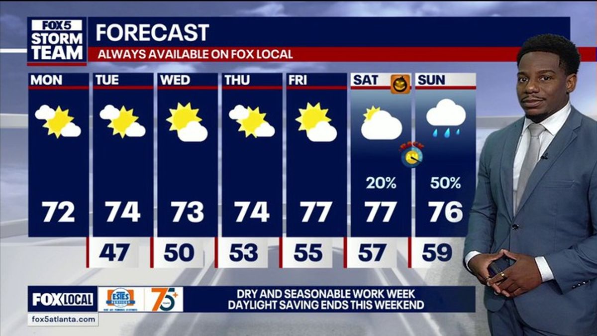 Monday midday weather forecast | Haystack News
