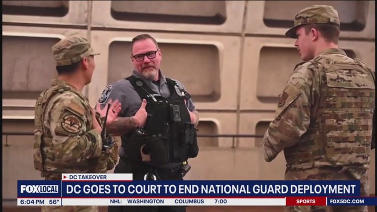 DC goes to court to end National Guard deployment | Haystack News