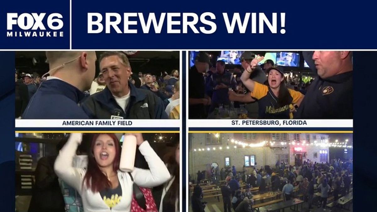 World Series: Brewers fans react in real time to the Game 3 win ...