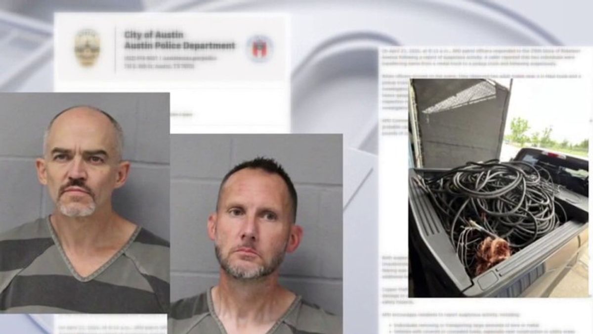 2 men accused of stealing copper | Haystack News