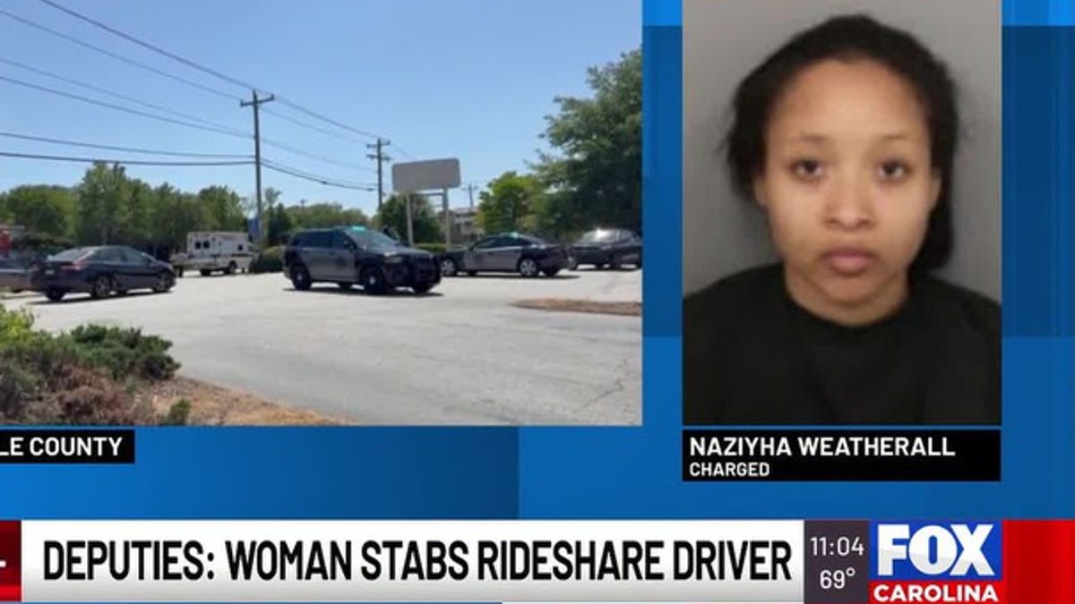 Woman accused of stabbing rideshare driver, stealing vehicle in ...