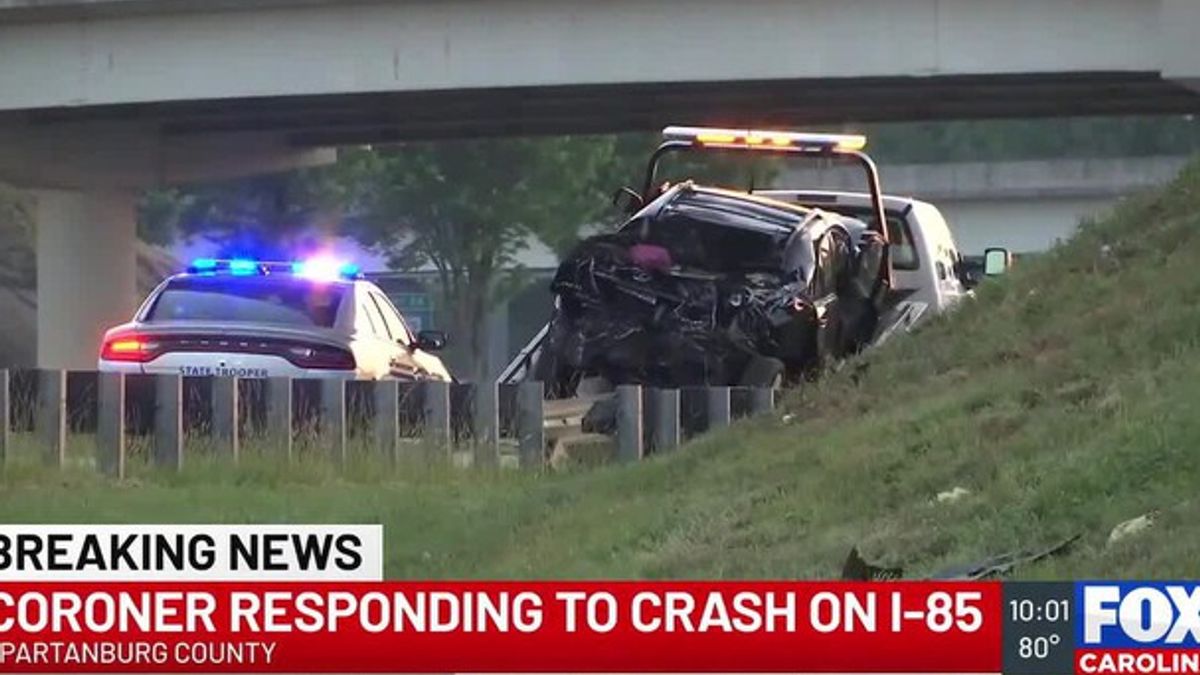 Coroner responds to crash in Spartanburg County on I-85 | Haystack News