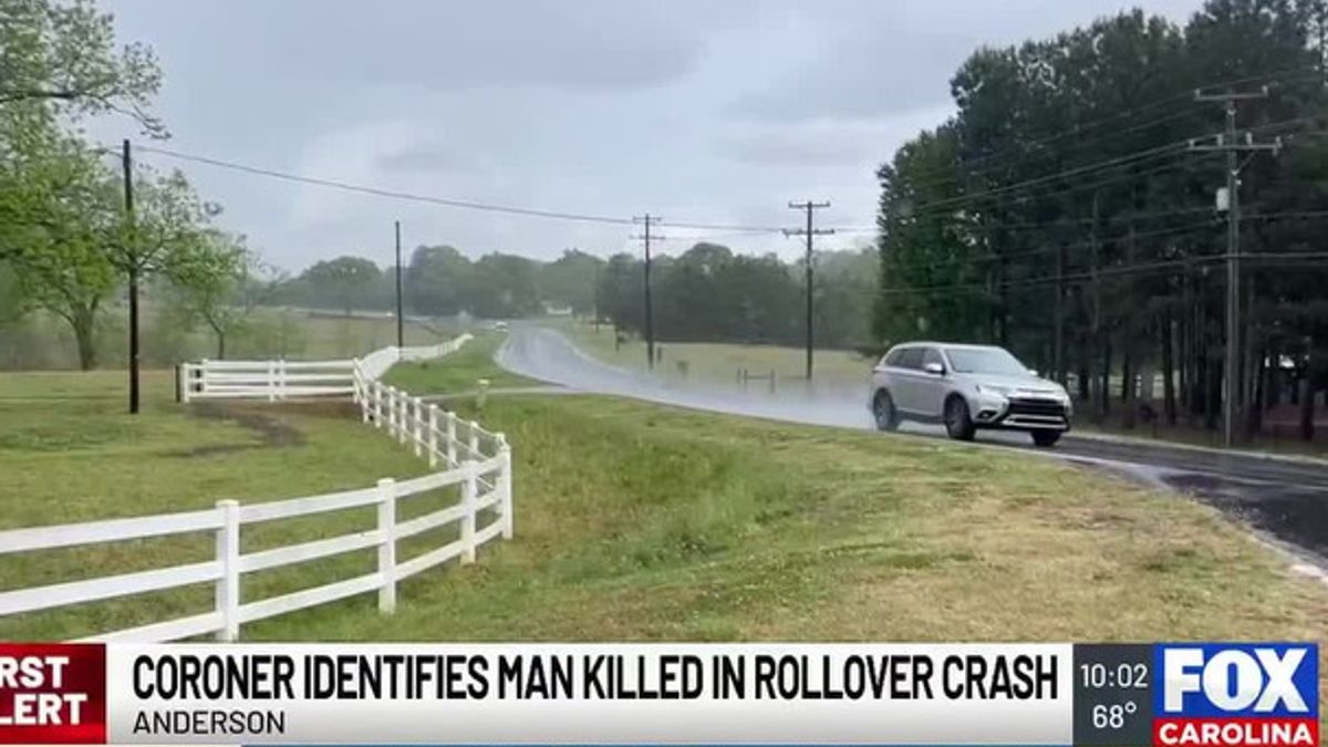 Coroner identifies man killed in rollover crash in Anderson County ...