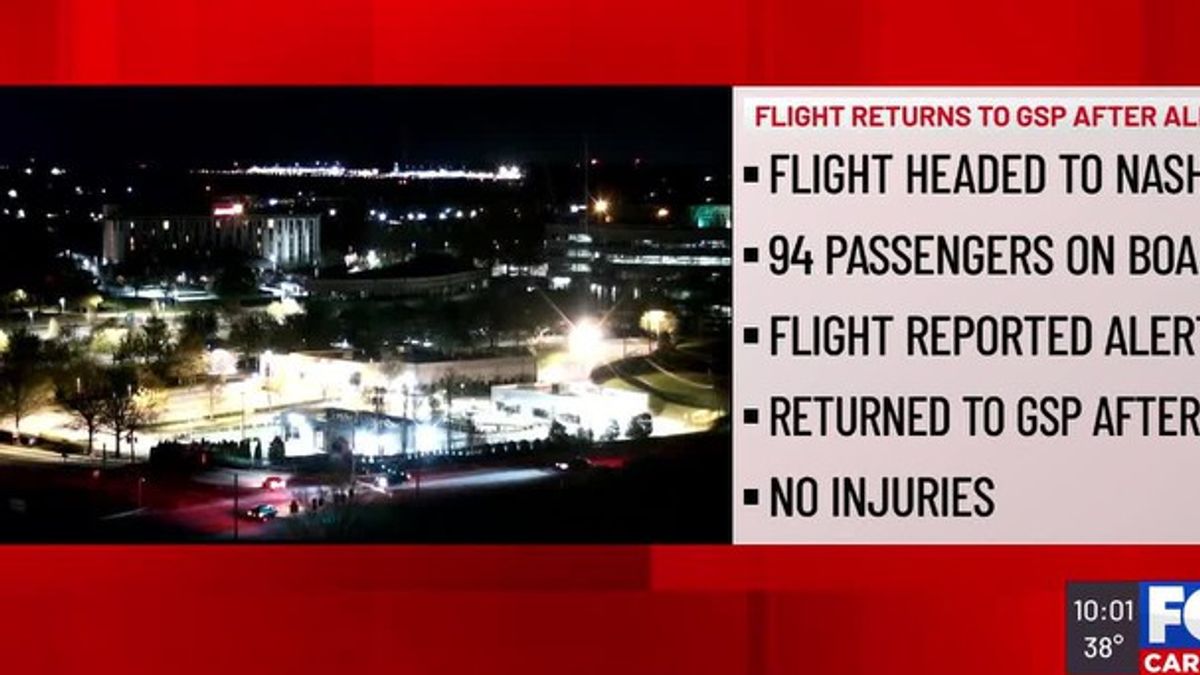 Flight to Nashville returns to GSP after reporting alert, officials say ...