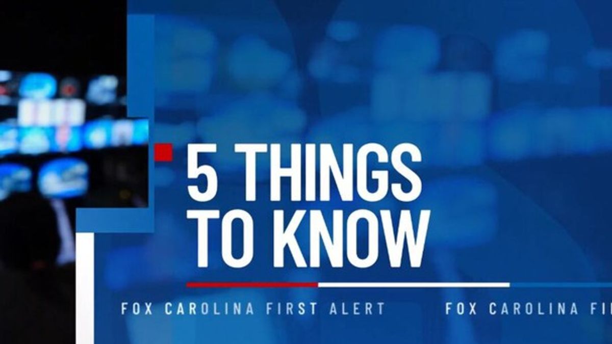 TOP 5: One week left to vote early, SC lawmakers consider data center ...