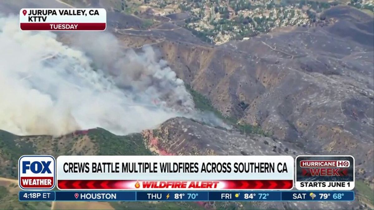 Crews battle multiple wildfire across Southern California | Haystack News