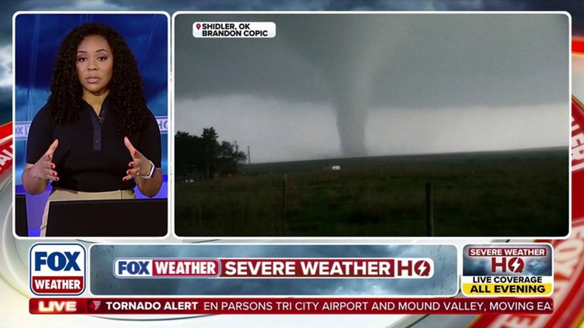 Brief tornado on camera in Oklahoma | Haystack News