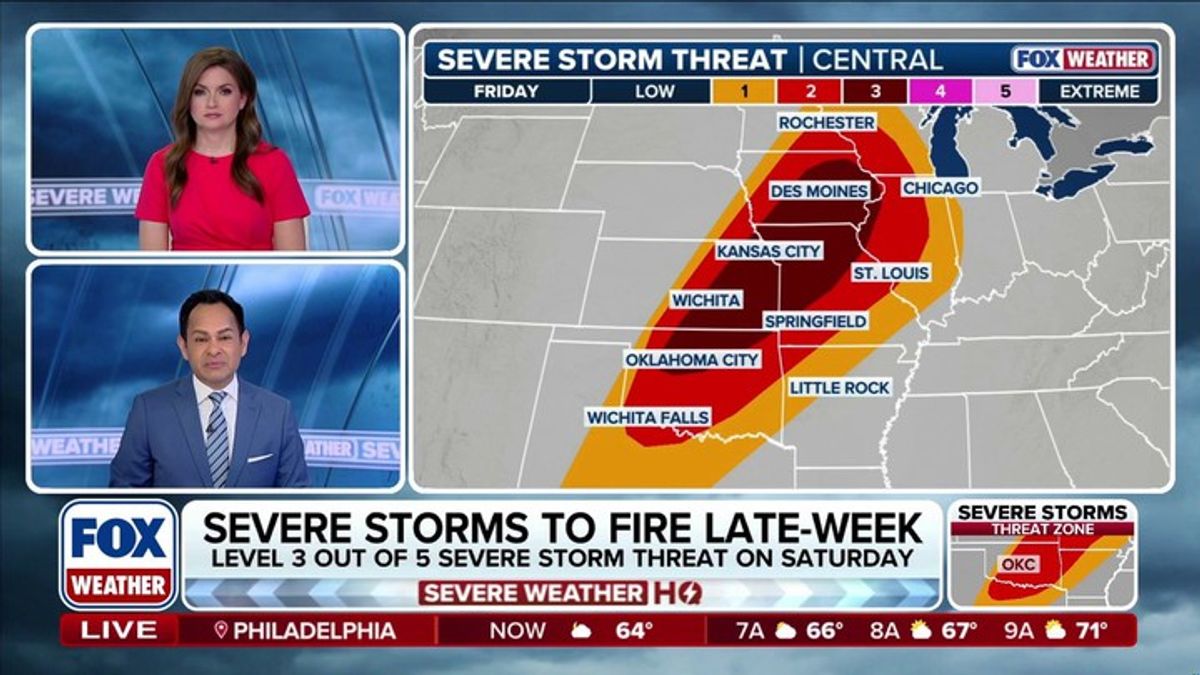 Strong tornadoes, hail, damaging winds target mid-Mississippi Valley ...